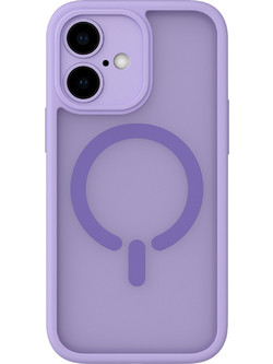 ObaStyle Semiclear Ματ Θήκη MagSafe για iPhone 16 - Βιολετί