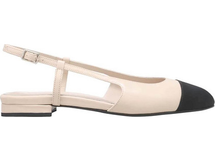 Flats ΑΤΕΝΑ LEA beige+ black