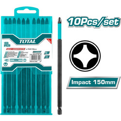 TOTAL TACIM16PH263 ΜΥΤΕΣ ΜΑΓΝΗΤΙΚΕΣ ΜΑΥΡΕΣ ΡH2 150mm 10ΤΕΜ
