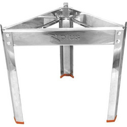 PLUS 125131 ΒΑΣΗ ΚΑΔΟΥ INOX Φ470 100LT