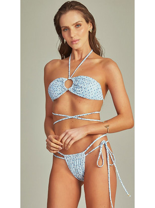 DANIELL BIKINI IN CIEL BLEU PRINT