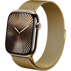 Crong Milano Λουράκι Μεταλλικό Gold (Apple Watch 38 / 40 / 41mm)
