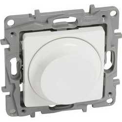NILOE ΡΥΘΜΙΣΤΗΣ ΧΩΝΕΥΤΟΣ ΠΕΡΙΣΤΡΟΦΙΚΟΣ ΓΙΑ LED 300W ΛΕΥΚΟ ΠΛΑΣΤΙΚΟ LEGRAND