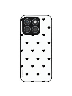 Sonique Heart Series Θήκη (Honor X8b) Λευκό