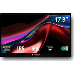 Verbatim PMT-15-4K IPS HDR Φορητό Monitor 15.6" 3840x2160 4K UHD 60Hz 6ms