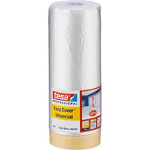 Tesa Masking Film 17m x 2,6m Easy Cov. pale cream 04368