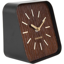 Επιτραπέζιο ρολόι απο ξύλο και μέταλλο Karlsson Squared KA5718DW