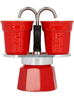 Bialetti R Μπρίκι Espresso 2Cups Κόκκινο