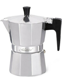 Feel-Maestro MR-1666-3 Μπρίκι Espresso 3Cups Inox