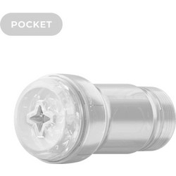 Kiiroo Feel Pocket Stroker Crystal By Pocket Sleeve Αυνανιστήρι Transparent
