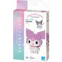 Σετ Τουβλάκια Sanrio: Hello Kitty - Kuromi Nanoblock (5cm)160 κομμάτια για ηλικίες 6+