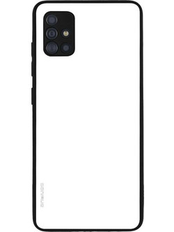 Sonique ColorBloc Back Cover White (Samsung Galaxy A51)