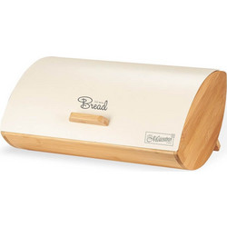 Maestro MR-1775-IVORY bread box Other Ivory, Wood Bamboo, Metal