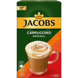 Jacobs Cappuccino Στιγμιαίος Καφές 8 Φακελάκια