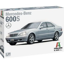 Italeri Mercedes-Benz 600s Συναρμολογούμενο Πλαστικό Μοντέλο Αυτοκίνητου 1:24