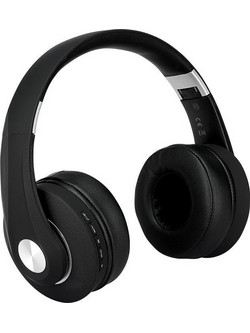 V-tac 7730 Ενσύρματα & Ασύρματα Bluetooth Ακουστικά Over Ear Μαύρα