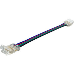 ΕΝΔΙΑΜΕΣΟΣ ΣΥΝΔΕΣΜΟΣ ΜΕ ΚΑΛΩΔΙΟ ΓΙΑ 10mm RGB COB ΛΩΡΙΔΑ LED ACA - MT10RGBMIDCABLEC