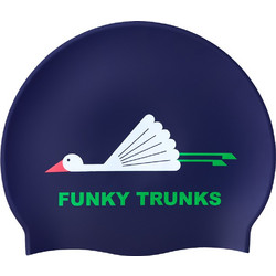 Funky Sitting Duck - Σκουφάκι Κολύμβησης Σιλικόνης FUNKY TRUNKS navy