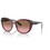 Vogue VO5457S 2989/14 Γυναικεία Γυαλιά Ηλίου Oversized Κοκάλινα Κόκκινα με Καφέ Degradee Φακό
