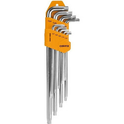 Κλειδιά torx σετ 9τεμ. Τ10-Τ50