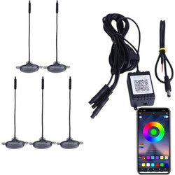 Φώτα ημέρας αυτοκινήτου LED RGBW - R-D20101-P5 - 110027