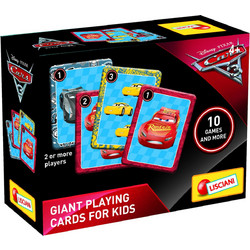 Lisciani Giochi Cars 3 Giant Cards Επιτραπέζιο Παιχνίδι για Παιδιά 4+ Ετών για 2 Παίκτες