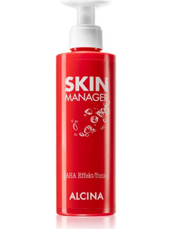Alcina Skin Manager AHA Effekt Cleansing Water Ενυδατική Λοσιόν Τόνωσης Προσώπου 190ml