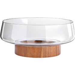 Estia ESTIA ΣΑΛΑΤΙΕΡΑ ALLURE ΜΕ ΞΥΛΙΝΗ ΒΑΣΗ 26CM