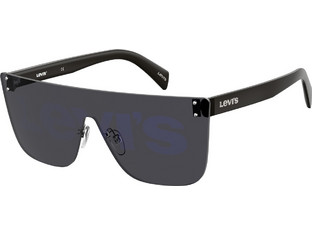 Levi's LV1001/S KB7/8N Ανδρικά Γυαλιά Ηλίου Μάσκα Κοκάλινα Γκρι με Γκρι Φακό