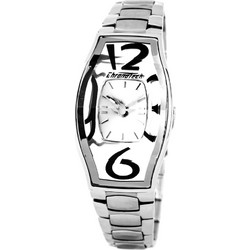 Chronotech Γυναικείο Ρολόι με Ασημί Μεταλλικό Μπρασελέ CT7932L-52M