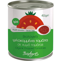 Ψιλοκομμένη Τομάτα (Κονκασέ) - Βιοαγρός - 400ml