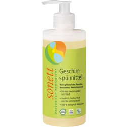 Υγρό Πιάτων με Λεμόνι (με Αντλία) - Sonett - 300ml