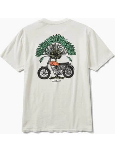 Roark Shaded T-Shirt Ανδρικό - Off White (RT1090-WWH)