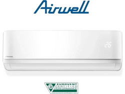 Airwell Harmonia HDMB-025N-09M22/YDAB-025H-09M22 White Κλιματιστικό Inverter 9000 BTU A++/A+++ με Ιονιστή και Wi-Fi