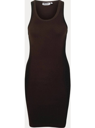 ΦΟΡΕΜΑ WEEKDAY BROWN DRESS WEEKDAY