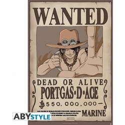 One Piece - Wanted Ace Poster (92x61cm)