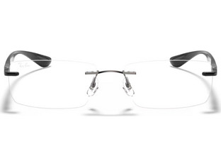 Ray-Ban RB8724 1000 Ανδρικός Σκελετός Γυαλιών Οράσεως Κοκάλινος Μαύρος