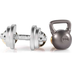 METALMORPHOSE MTMP111BX ΚΑΡΦΙΤΣΑ ΚΑΡΦΙΤΣΑ FASHION PIN - SET OF 2 PINS -GYM 3D METAL