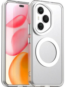 Θήκη Honor 400 Pro Techsuit CandyCase Σκληρή Ημιδιάφανη με MagSafe - White (5949419310759)