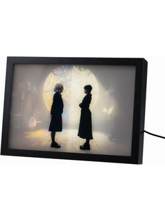 WEDNESDAY & ENID - Ophelia Hall - Framed LED Print 28x20x5cm