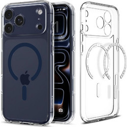 Spigen Ultra Hybrid Mag MagSafe Θήκη Clear / Deep Blue (iPhone 17 Pro Max)