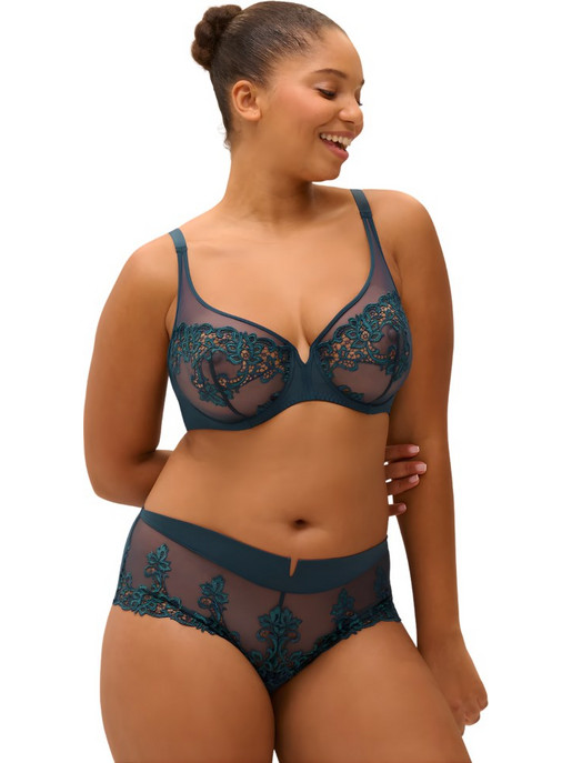 Simone Perele Paon Σουτιέν Πετρόλ