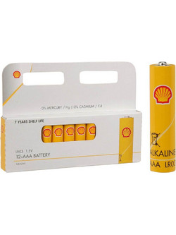 Shell Alkaline LR03/AAA 12τμχ