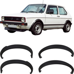 Πλαϊνά Φτερά Τροχών Για VW Golf Ι (1) 74-83 Σετ 4 Τεμάχια