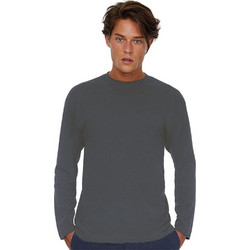 Μακρυμάνικο T-Shirt E150 LSL TU05T B & C Dark Grey