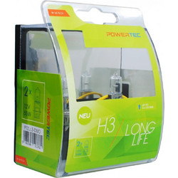 M-tech H3 Powertec Long Life Αλογόνου 12V 55W 2τμχ