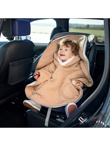 Bemini Poncho Ταξιδίου Beige 9-36m