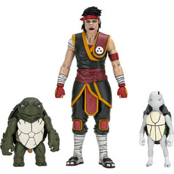 Neca Teenage Mutant Ninja Turtles The Last Ronin Ultimate Casey Marie with Baby Odyn & Uno 17cm