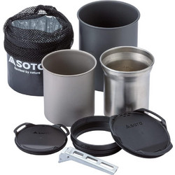 Φορητό Μαγειρικό Σετ Τιτανίου Thermostack Titanium Cook Set Combo Soto