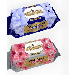 MY COMFORT - ΥΓΡΑ ΜΑΝΤΗΛΑΚΙΑ FLOWER 1 ΣΥΣΚΕΥΑΣΙΑ 120 ΤΕΜΑΧΙΩΝ (ΤΥΧΑΙΑ ΕΠΙΛΟΓΗ)